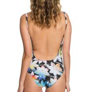 Maillot De Bain 1p Noir À Fleurs Femme Quiksilver Womens vue 2