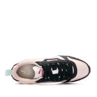 Baskets Rose/Noire Femme Puma R78 vue 4