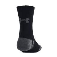 x3 Paires de Chaussettes Grises Homme Under Armour Performance vue 2