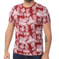 T-shirt Rouge Homme Lee Cooper Opaya