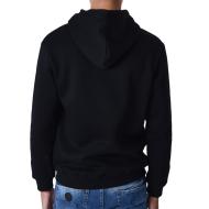 Sweat Zippé Noir Homme Project X Paris Broderie Origin vue 2