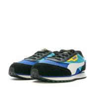 Baskets Noires/Bleu Garçon Puma Future Rider vue 6