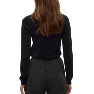 Pull Noir Femme Vero Moda Happyshine vue 2