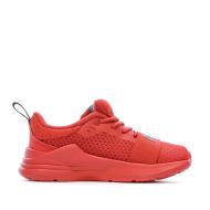 Baskets Rouges Bébé/Garçon Puma Wired Run vue 2