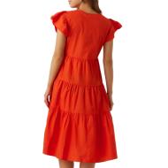 Robe de Grossesse Rouge Femme Vero Moda Maternity 20016026 vue 2