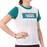 T-shirt Blanc Femme Vans Tangle Range pas cher