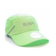 Casquette de Running Verte Fluo Puma Light Weight Runner vue 2