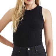 Débardeur Noir Femme Dockers Rib Knit Tank pas cher