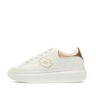 Baskets BLanches Femme Lotto Thirteen pas cher