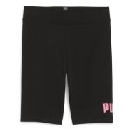 Short Noir/Rose Fille Puma Logo Tight pas cher