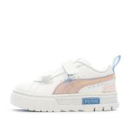 Baskets Blanc/Rose/Bleu Fille Puma Mayze Sweater pas cher