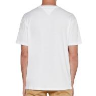 T-shirts Blanc Homme Tommy Hilfiger Reg vue 2