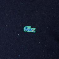 Pull Bleu Marine Homme Lacoste Tricot AH2341 vue 3