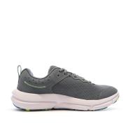 Chaussures de Running Gris /Vert Garçon Under Armour Assert 10 vue 2