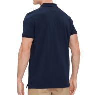 Polo Marine Homme Tommy Jeans Placket vue 2