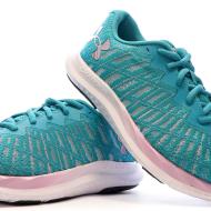 Chaussures de Running Turquoise/Rose Femme Under Armour Charged Breeze vue 7