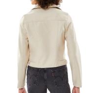 Veste Beige Femme Vero Moda Biker vue 2