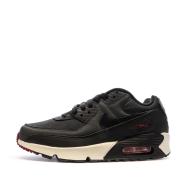 Baskets Noir/Bordeaux Garçon Nike Air Max 90 pas cher