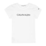 T-shirt Blanc Garçon Calvin Klein Jeans IG0IG00380