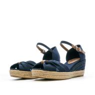 Sandale Marine Femme Tommy Hilfiger Wedge vue 6