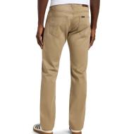 Pantalon Straight Fit Beige Homme Lee Oscar vue 2