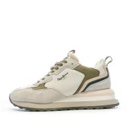 Baskets Beige/Rose Femme Pepe jeans Blur Point pas cher