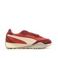 Baskets Rouge Homme Puma Rider Washed vue 2