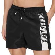 Short de bain Noir Homme Calvin Klein Drawstring 2PV pas cher