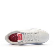 Baskets Blanc/Rose Fille Puma Jada vue 4