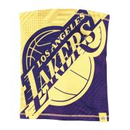 LOS ANGELES LAKERS Cache Cou Jaune/Violet Homme NBA Protective Gaiter pas cher