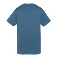 T-shirt Bleu Homme Schott TSCREW vue 2