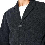 Manteau Gris Foncé Homme Jack & Jones Check Coat vue 3