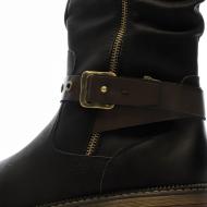 Bottes Noires Femme Relife Gabaline vue 7