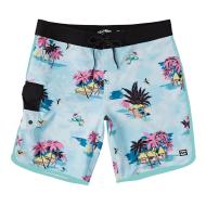 Short de bain Bleu Homme Billabong Line Up Pro pas cher