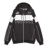 Sweat Zippe à Capuche Noir Homme Puma Bmw  621866