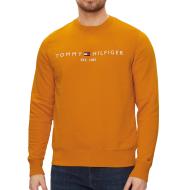 Sweat Orange Homme Tommy Hilfiger Blend Logo