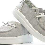 Chaussures Grises Femme Hey Dude Wendy Rise vue 7