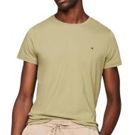 T-shirt Kaki Homme Tommy Hilfiger Stretch Slim