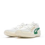 Chaussures de Basket Blanc/Vert Homme Puma Court Rider vue 6