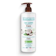 Lait Corporel Nourrissant Coco Evoluderm 500ml pas cher