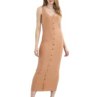 Robe Marron Femme Brave Soul Emily pas cher