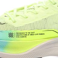 Chaussures de running Jaune/Bleu Femme Nike Zoomx Vaporfly vue 7