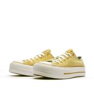 Baskets Jaunes Femme Converse All Star Lift Platform vue 6