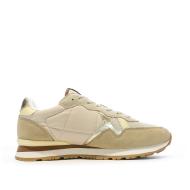 Baskets Beige Femme Pepe jeans Brit Heritage vue 2