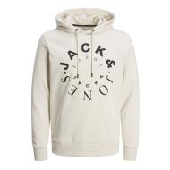 Sweat à Capuche Beige Homme Jack & Jones Warrior