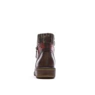 Boots Rouge Femme Relife Gramam vue 3