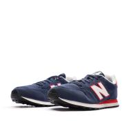 Baskets Marine/Rouge/Blanc Homme New Balance 500 vue 6