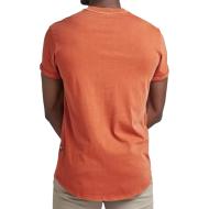 T-shirt Orange Homme G-Star Raw D16396-B353 vue 2