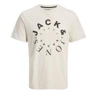 T-shirt Beige Garçon Jack & Jones Warrior