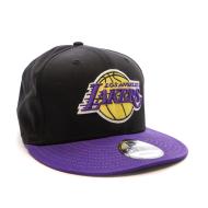 Casquette Noire/Violette Homme New Era Loslak vue 2